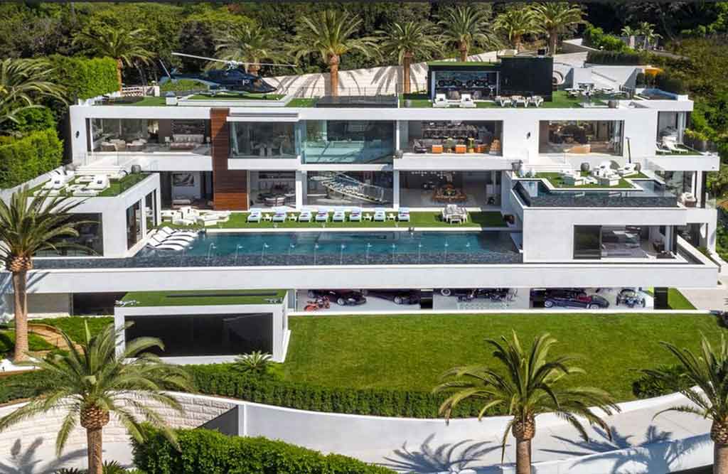 Lavish Bel Air mansion, California, USA